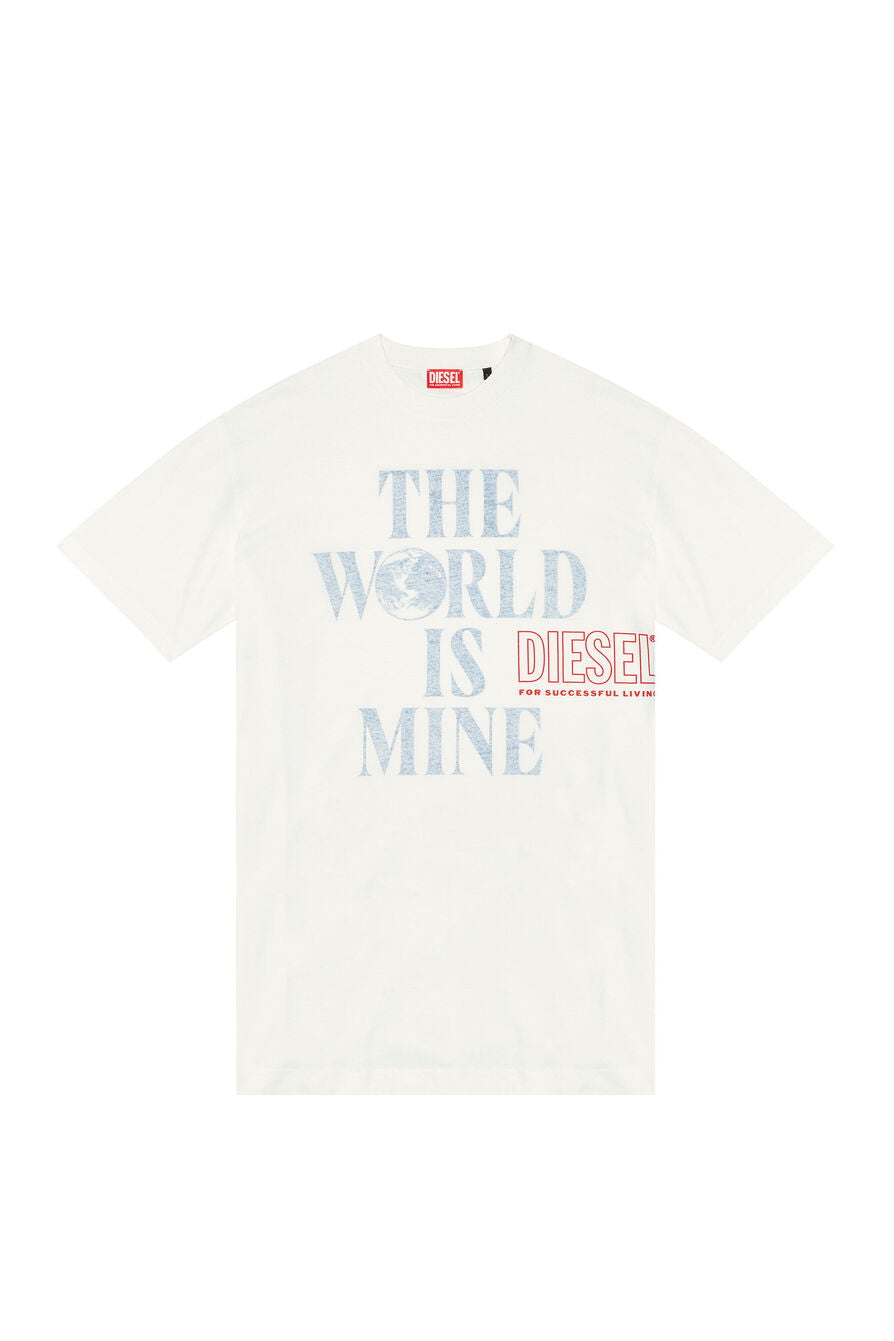 T-SHIRT DIESEL T-WASH-L7 WHITE
