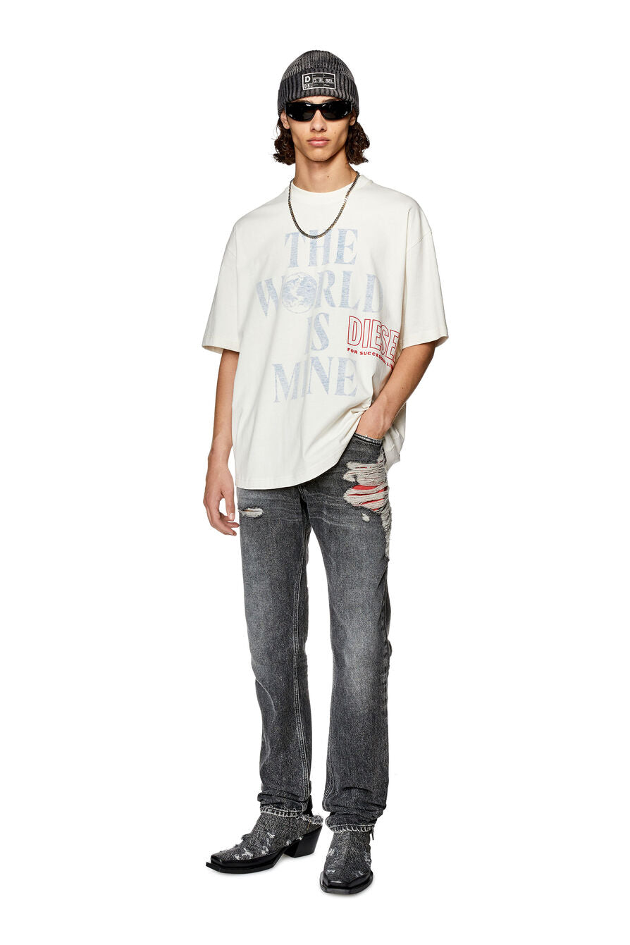 T-SHIRT DIESEL T-WASH-L7 WHITE
