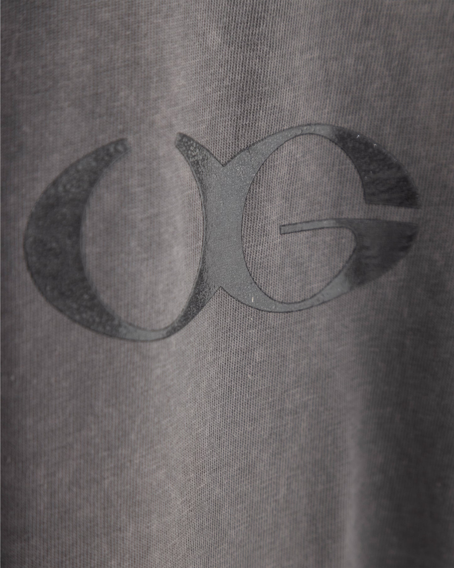 T-SHIRT UNDERGOLD NOVA MONOGRAM VINTAGE DARK GRAY