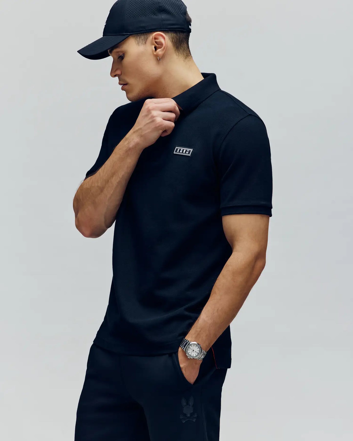 POLO PSYCHO BUNNY AXTON BLACK