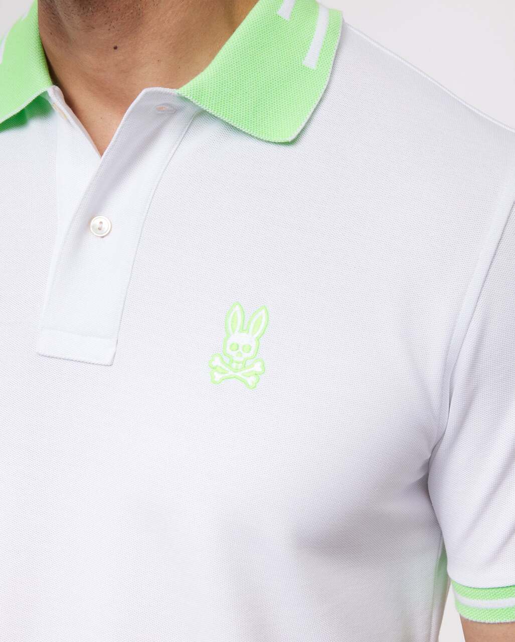 POLO PSYCHO BUNNY CHESTER WHITE