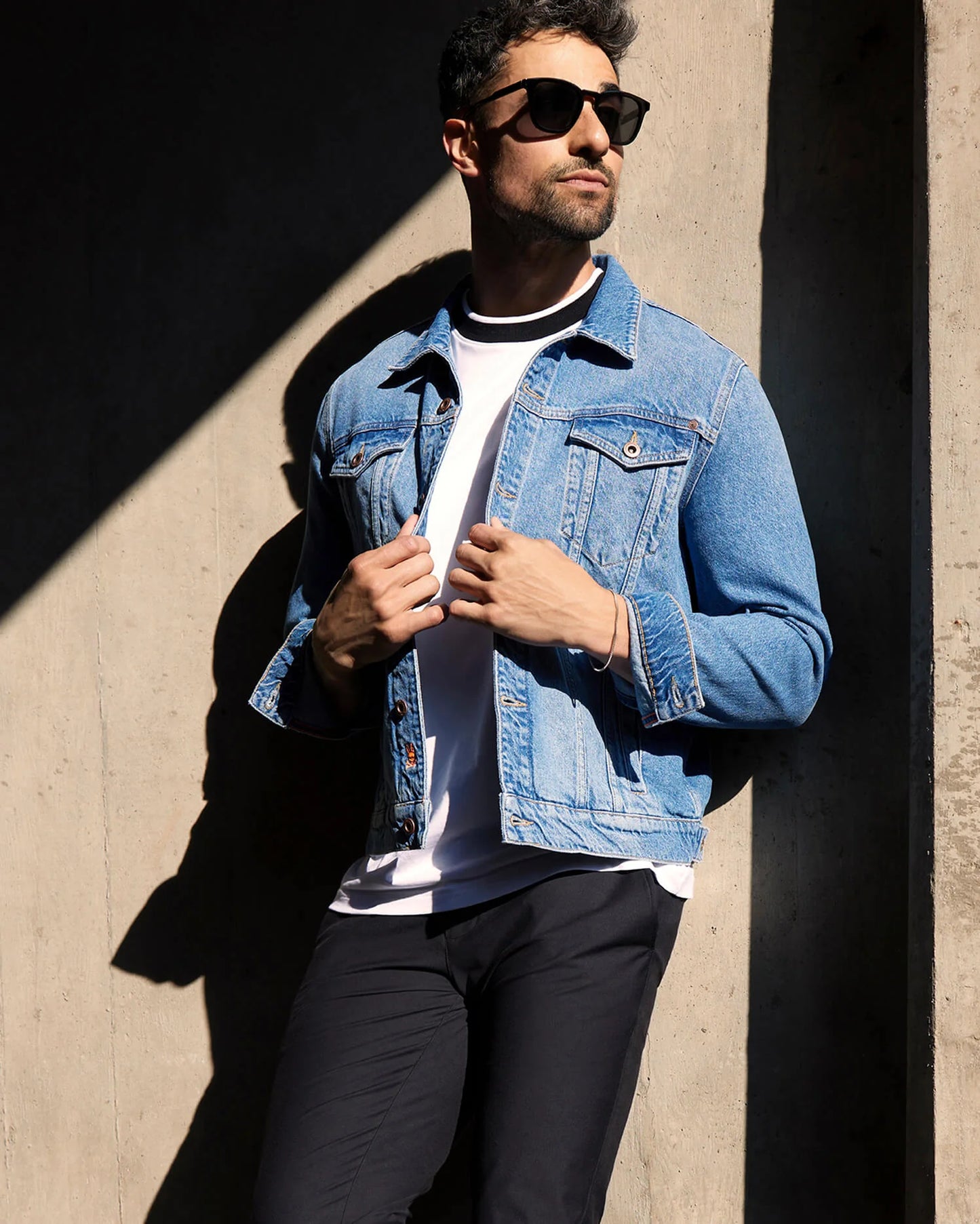 JACKET DENIM PSYCHO BUNNY PATHE