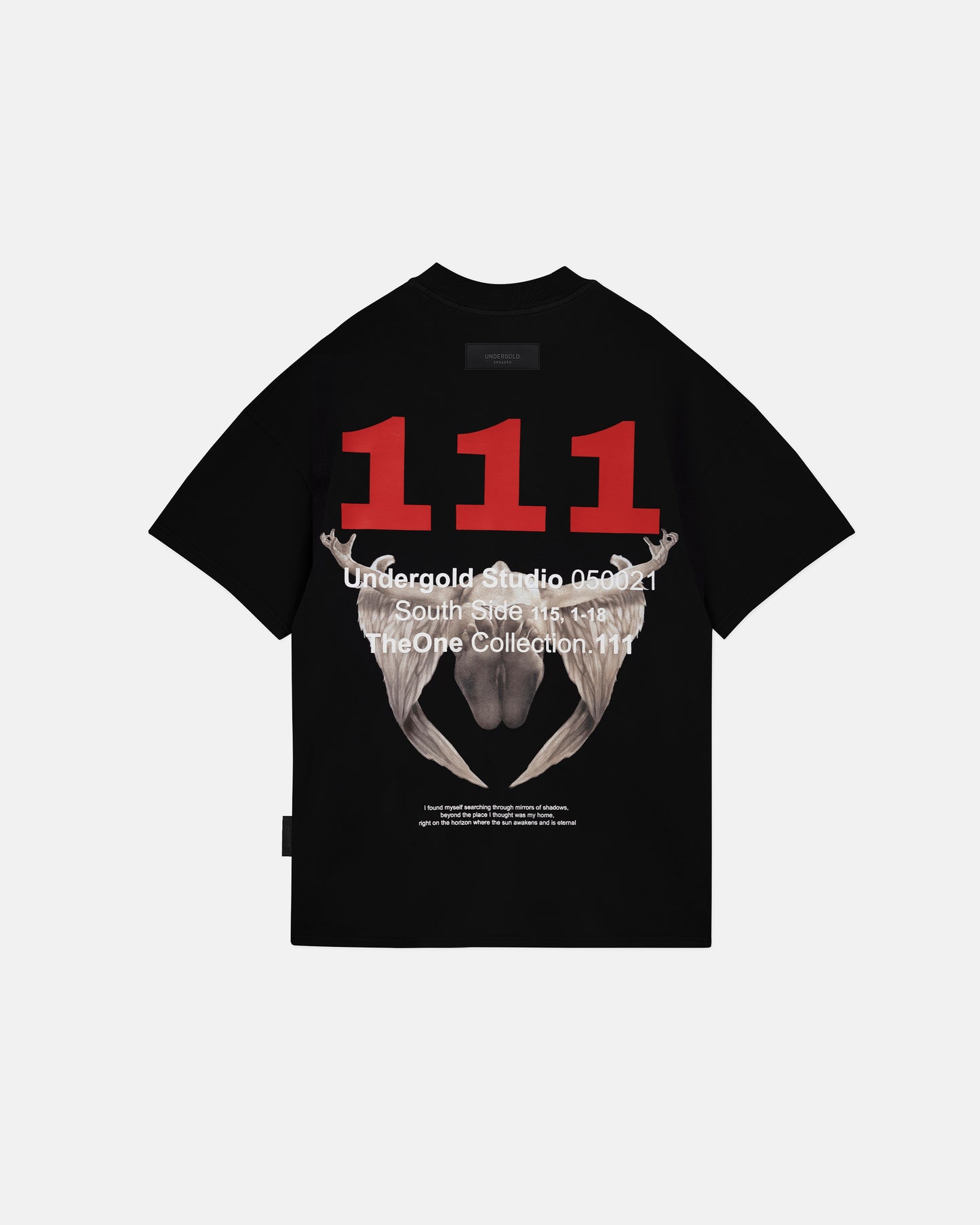 T-SHIRT UNDERGOLD THE ONE ANGEL BLACK