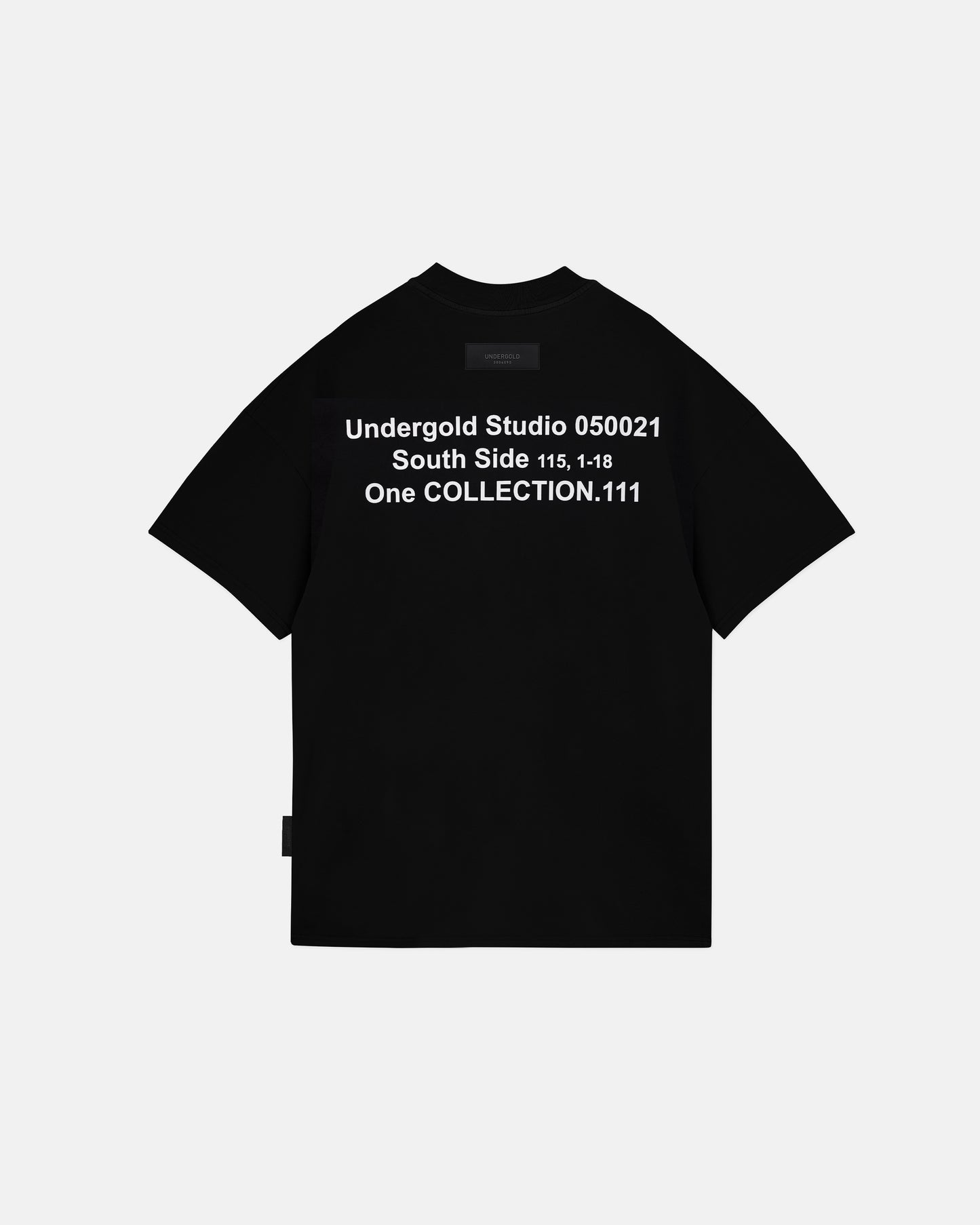 T-SHIRT UNDERGOLD THE ONE ANGEL CIRCLE BLACK
