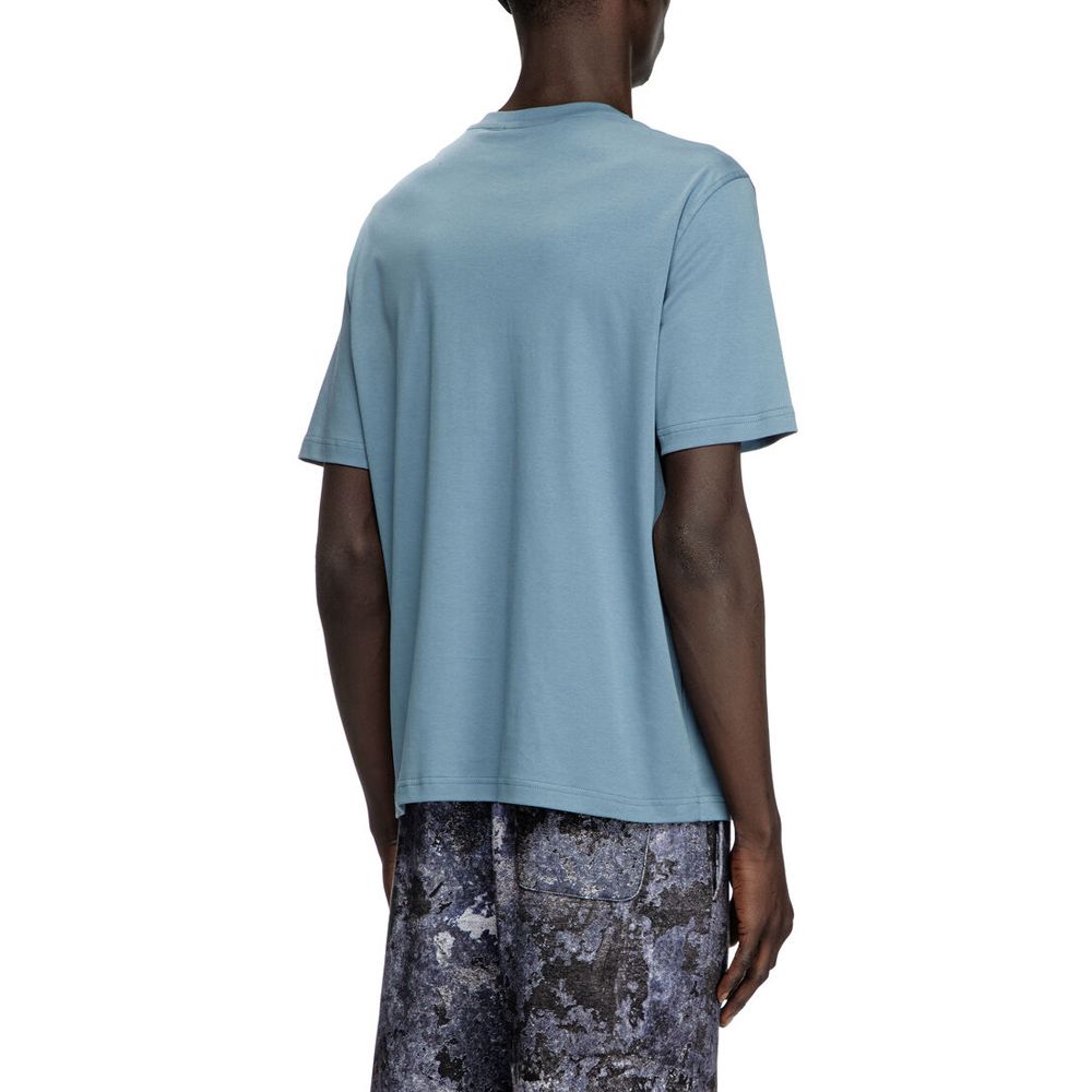 T-SHIRT DIESEL T-ADJUST-D OVAL AZUL