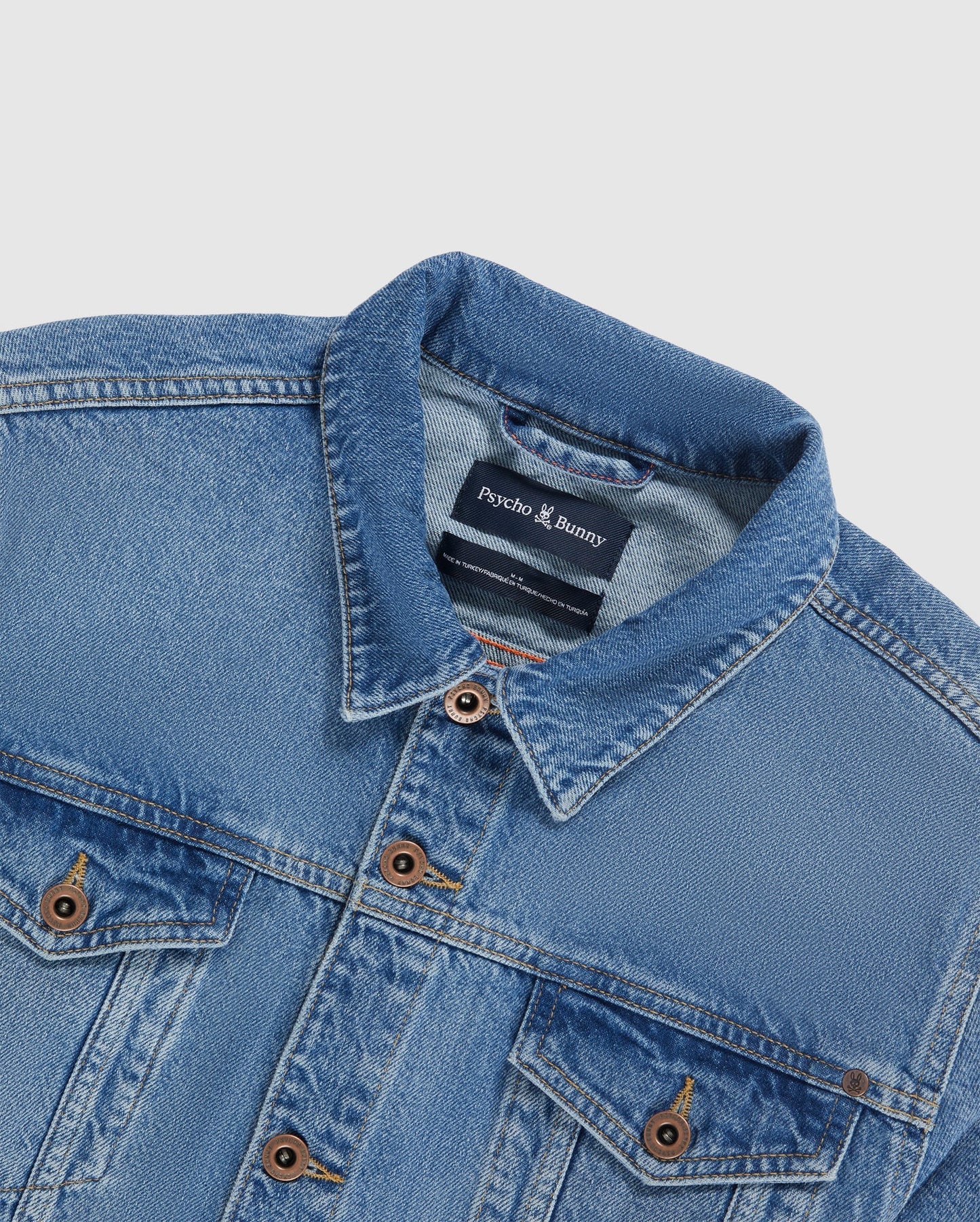 JACKET DENIM PSYCHO BUNNY PATHE