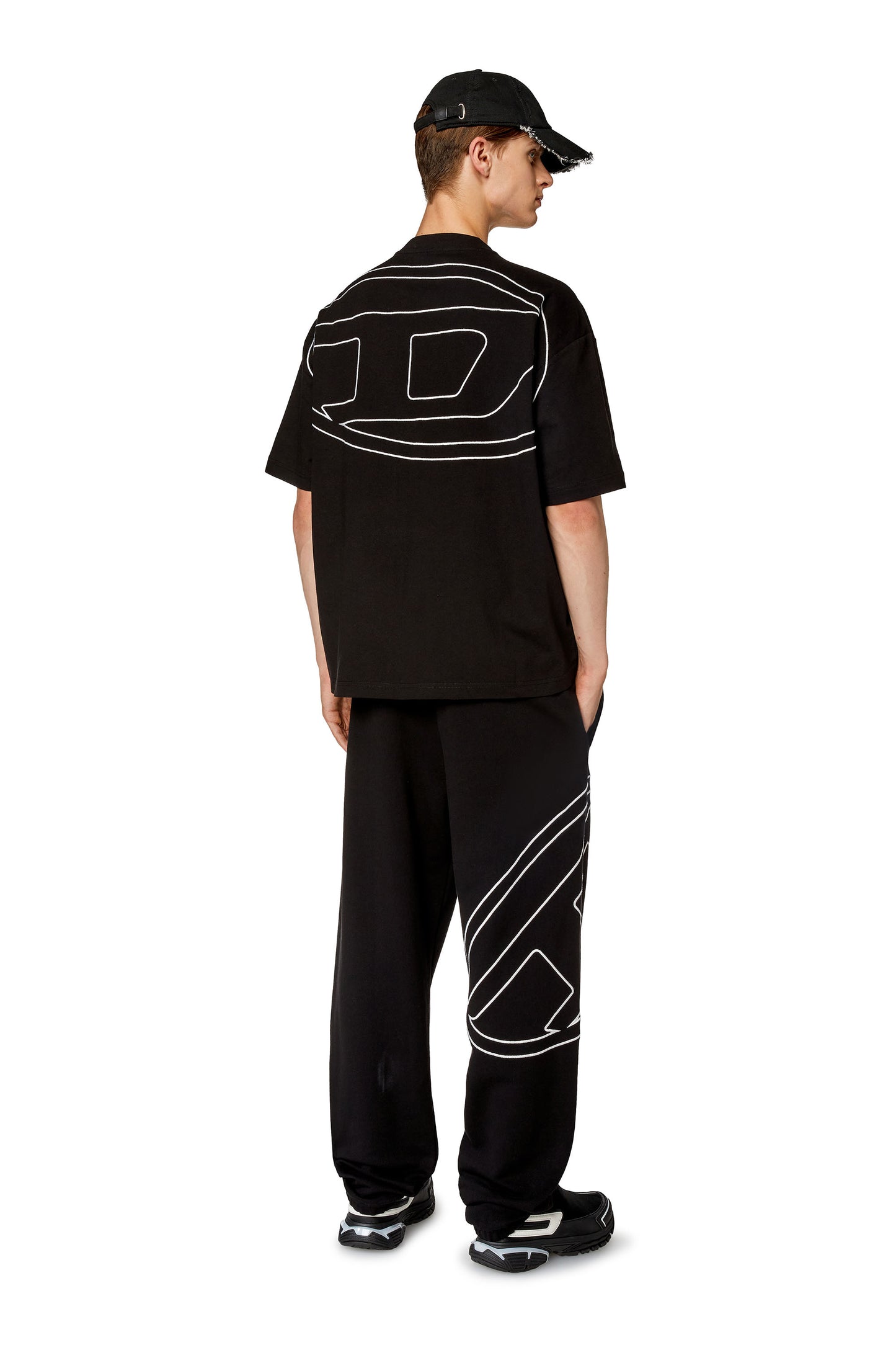 T-SHIRT DIESEL T-BOGGY-MEGOVAL-D BLACK