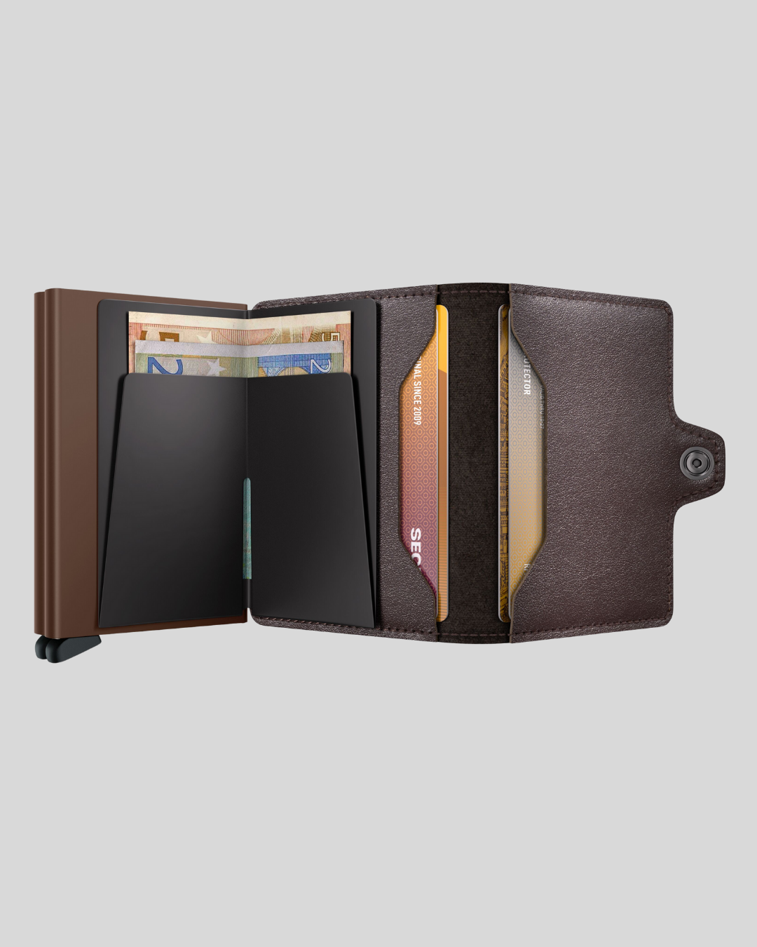 TARJETERO SECRID TWINWALLET ORIGINAL CHOCOLATE