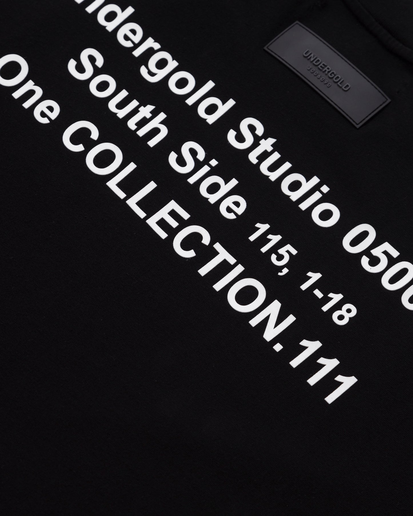 T-SHIRT UNDERGOLD THE ONE ANGEL CIRCLE BLACK