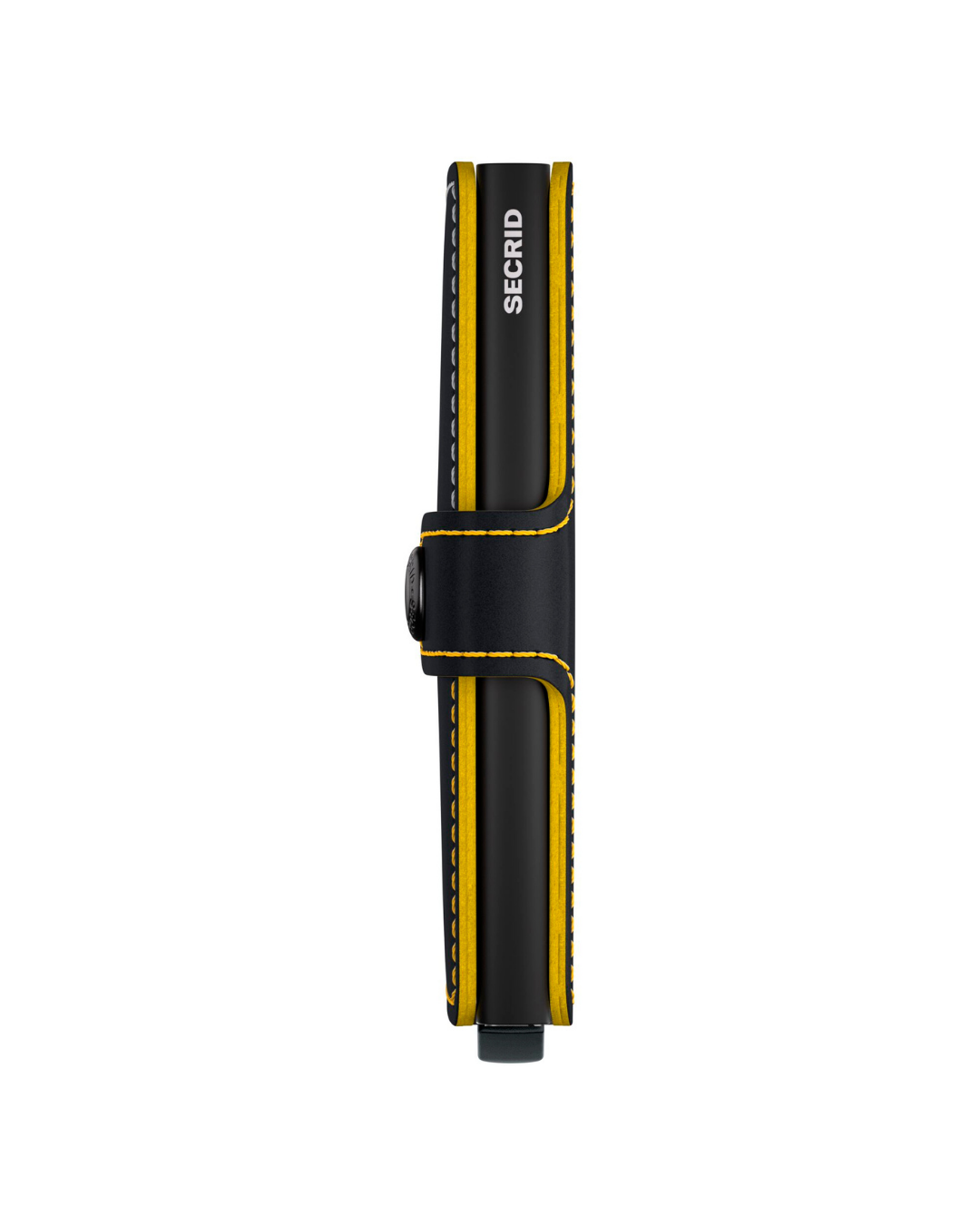 TARJETERO SECRID MINIWALLET MATTE BLACK & OCHRE