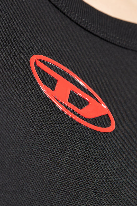 T-SHIRT DIESEL T-ADJUST-OD BLACK/RED