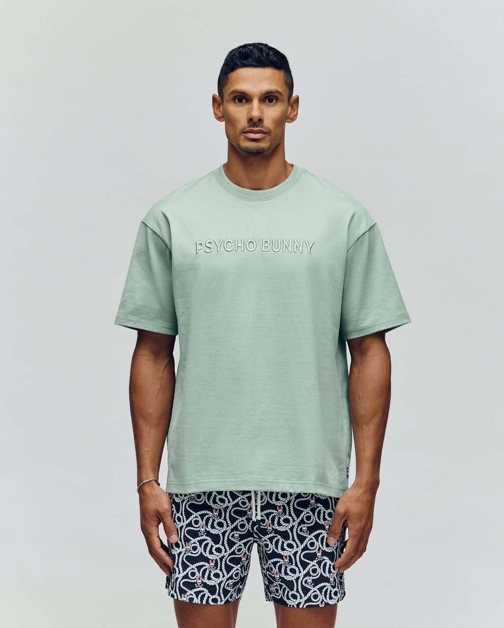 T-SHIRT PSYCHO BUNNY OVERSIZED WINDCREST ICG