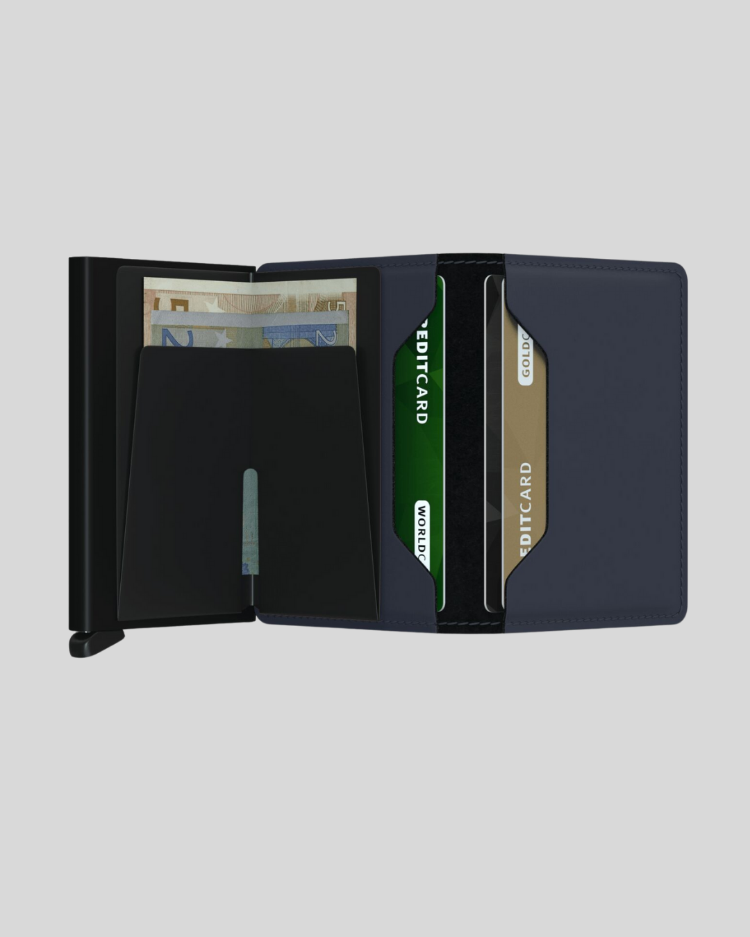 TARJETERO SECRID SLIMWALLET MATTE NIGHTBLUE