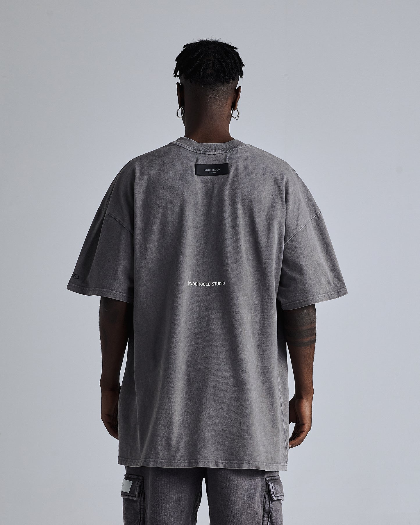 T-SHIRT UNDERGOLD NOVA BORN VINTAGE DARK GRAY