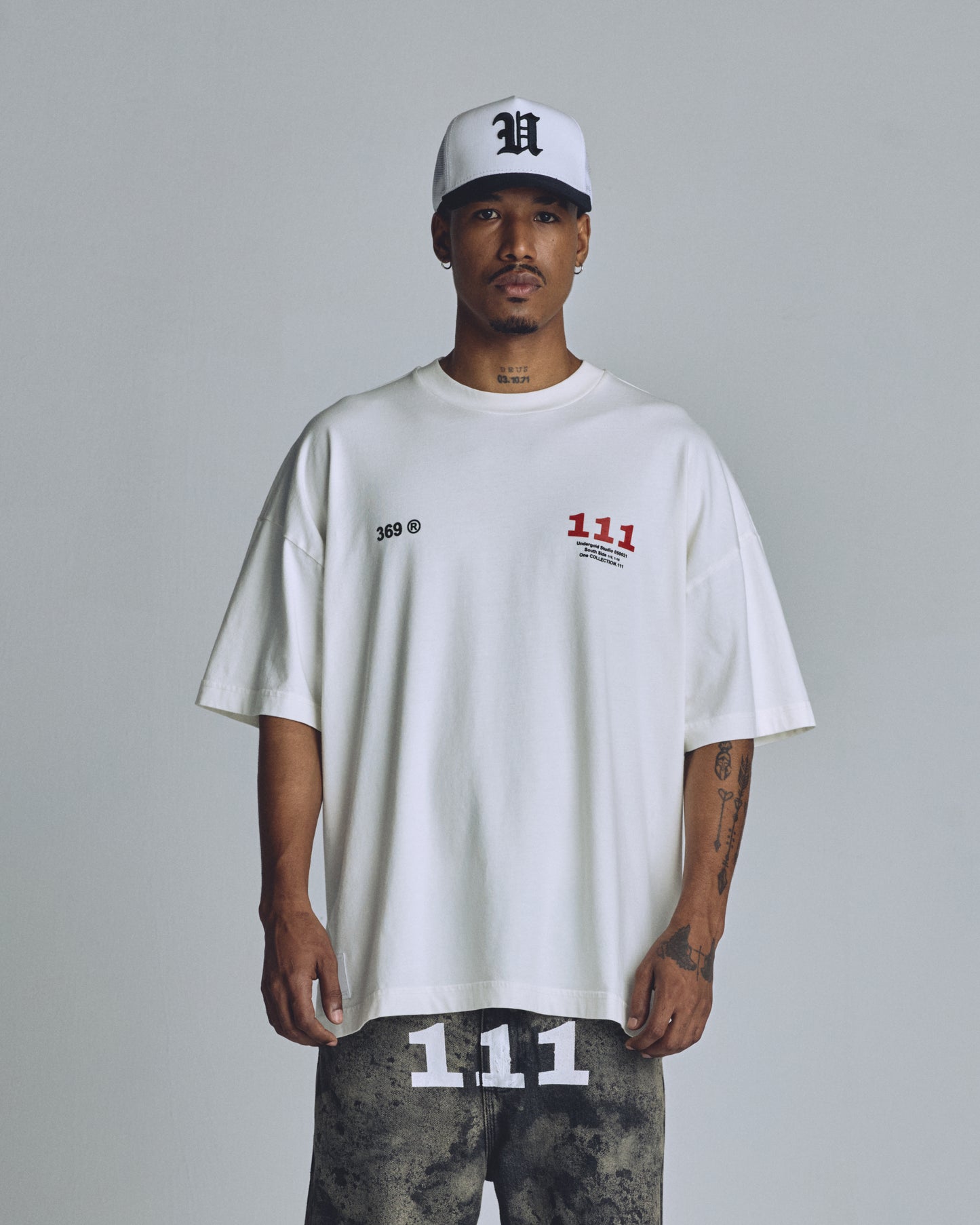 T-SHIRT UNDERGOLD THE ONE ENLIGHTEN ME WHITE