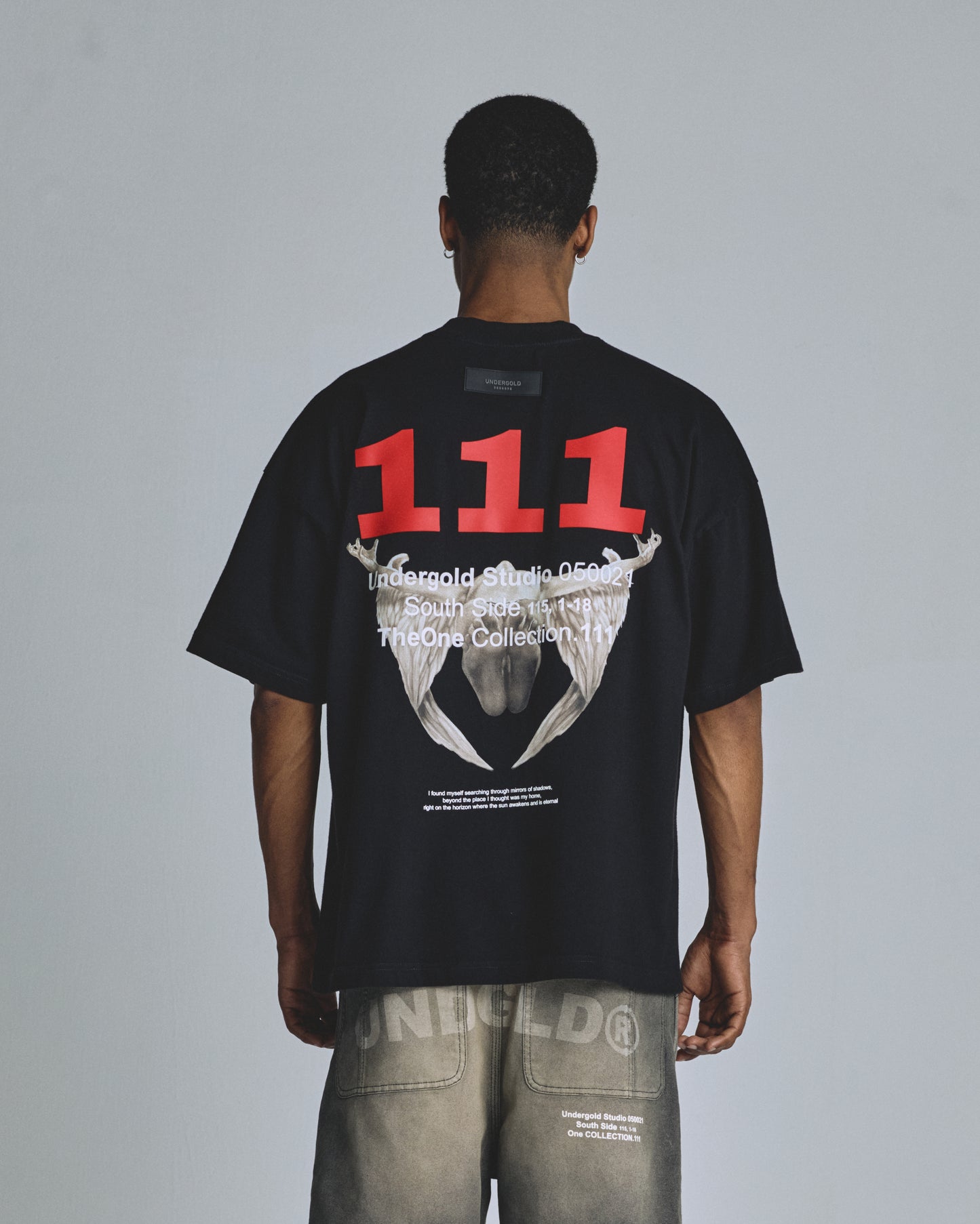 T-SHIRT UNDERGOLD THE ONE ANGEL BLACK