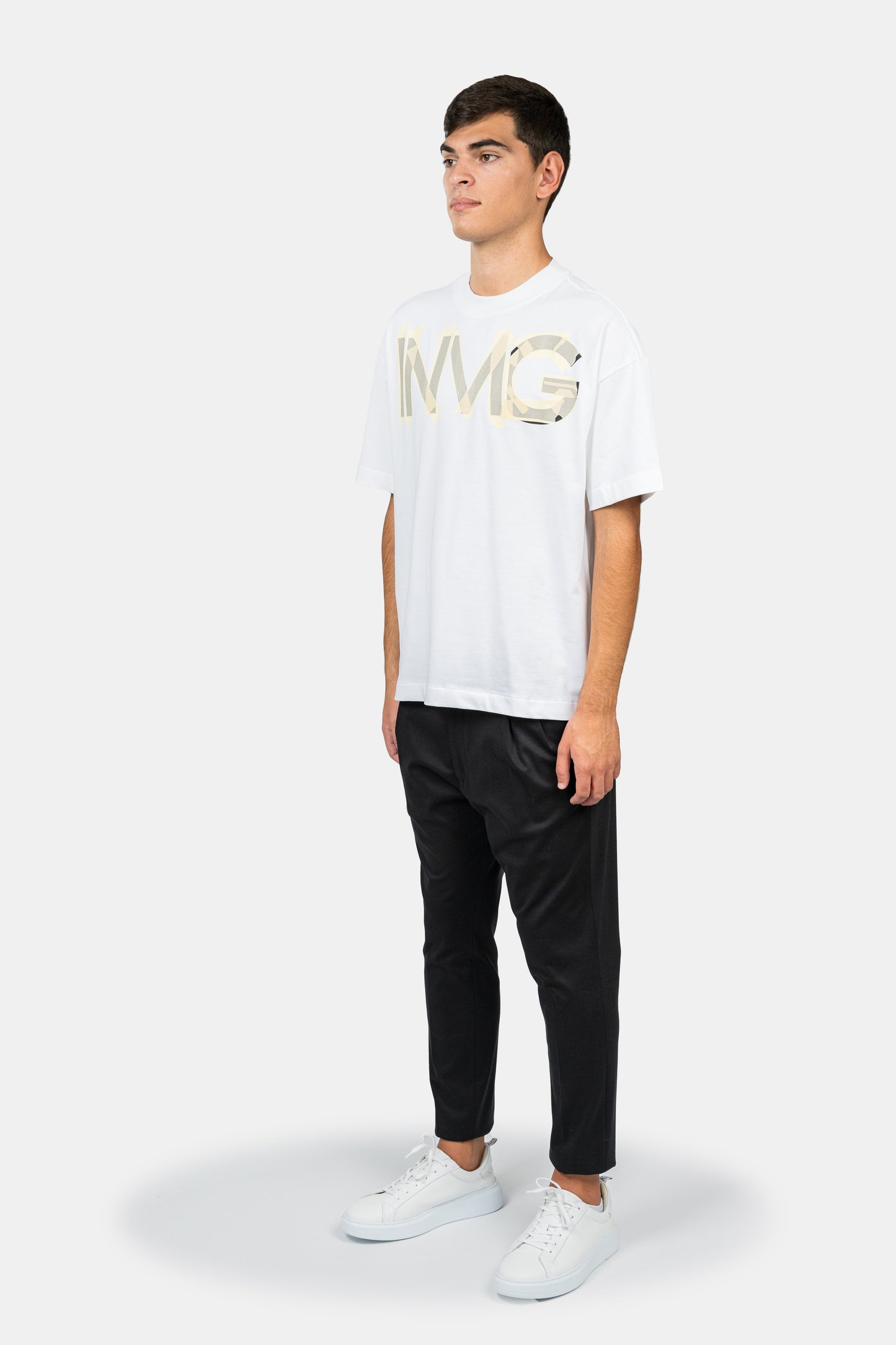 T-SHIRT INIMIGO ITS2529 SNOW WHITE