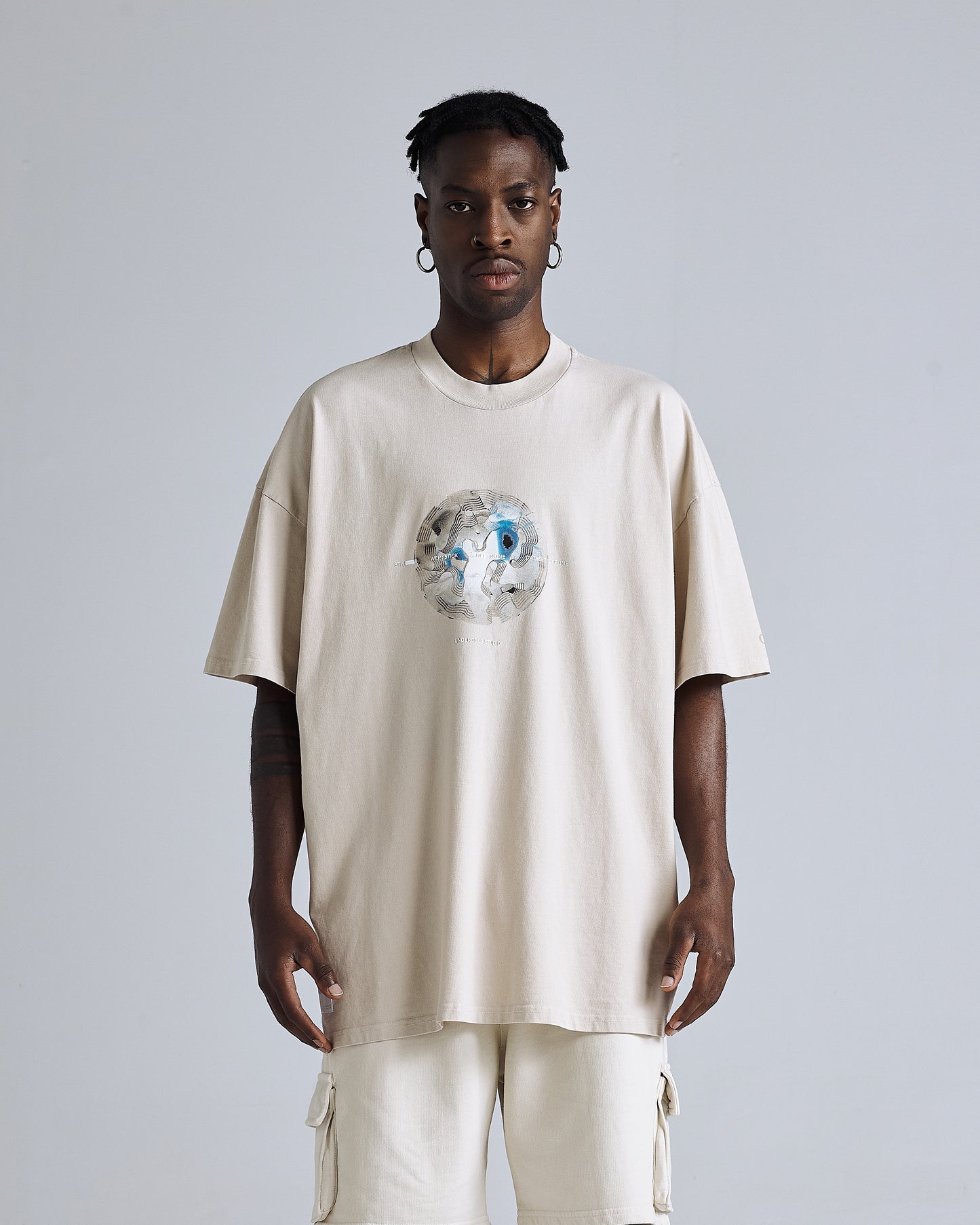 T-SHIRT UNDERGOLD NOVA BOT SPHERE CREAM