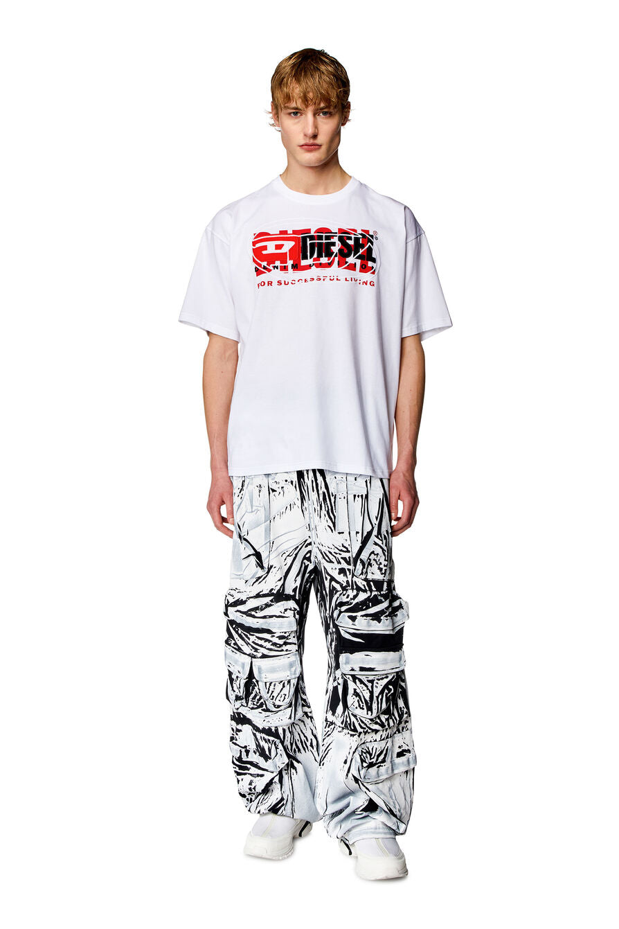T-SHIRT DIESEL T-BOXT WHITE