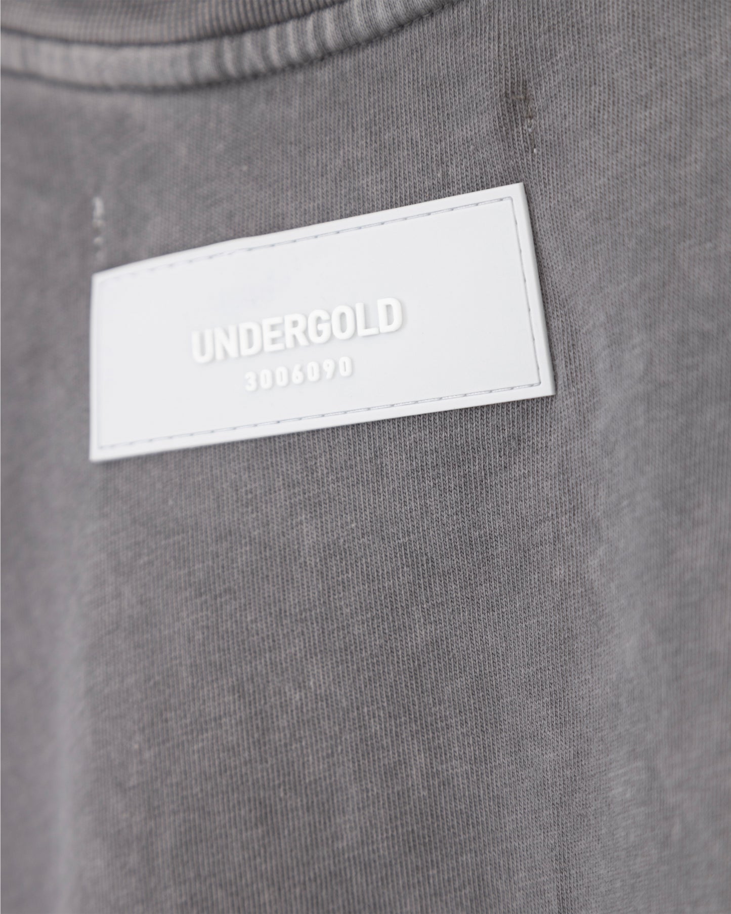 T-SHIRT UNDERGOLD NOVA MONOGRAM VINTAGE DARK GRAY