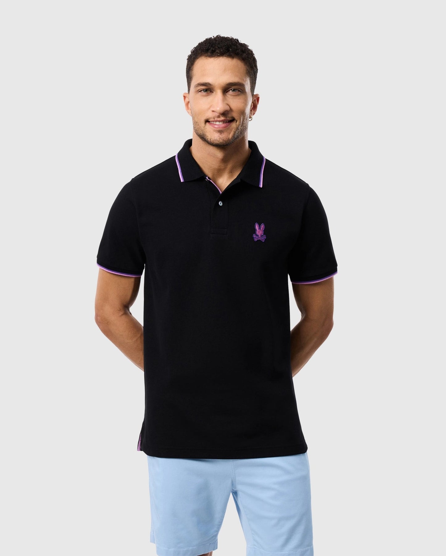 POLO PSYCHO BUNNY HOUSTON BLACK