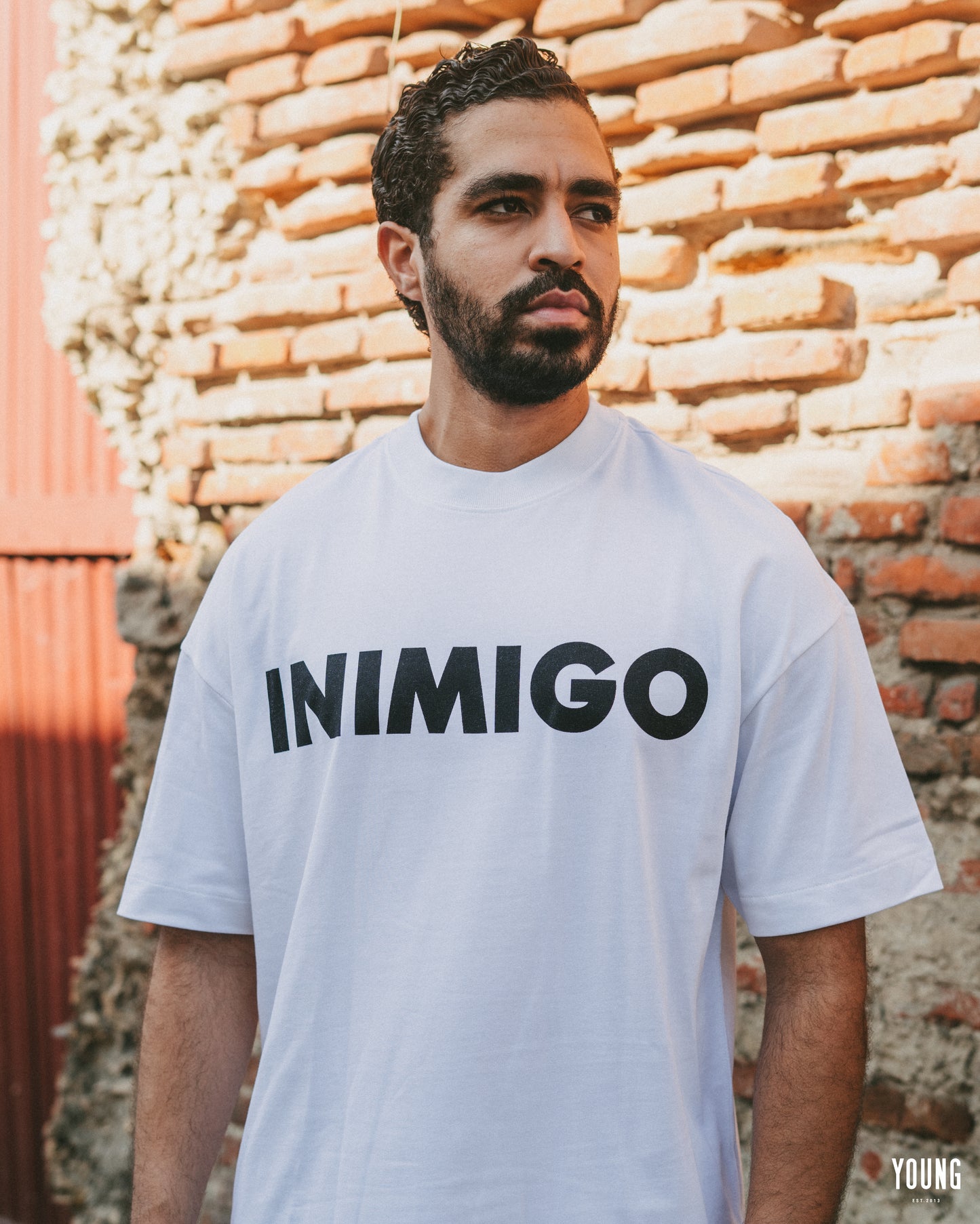 T-SHIRT INIMIGO ITS1505 SNOW WHITE