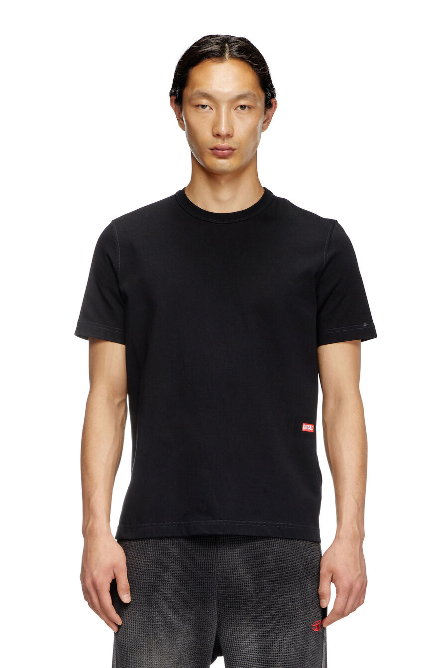 T-SHIRT DIESEL T-ADJUST-SLITS-R13 BLACK