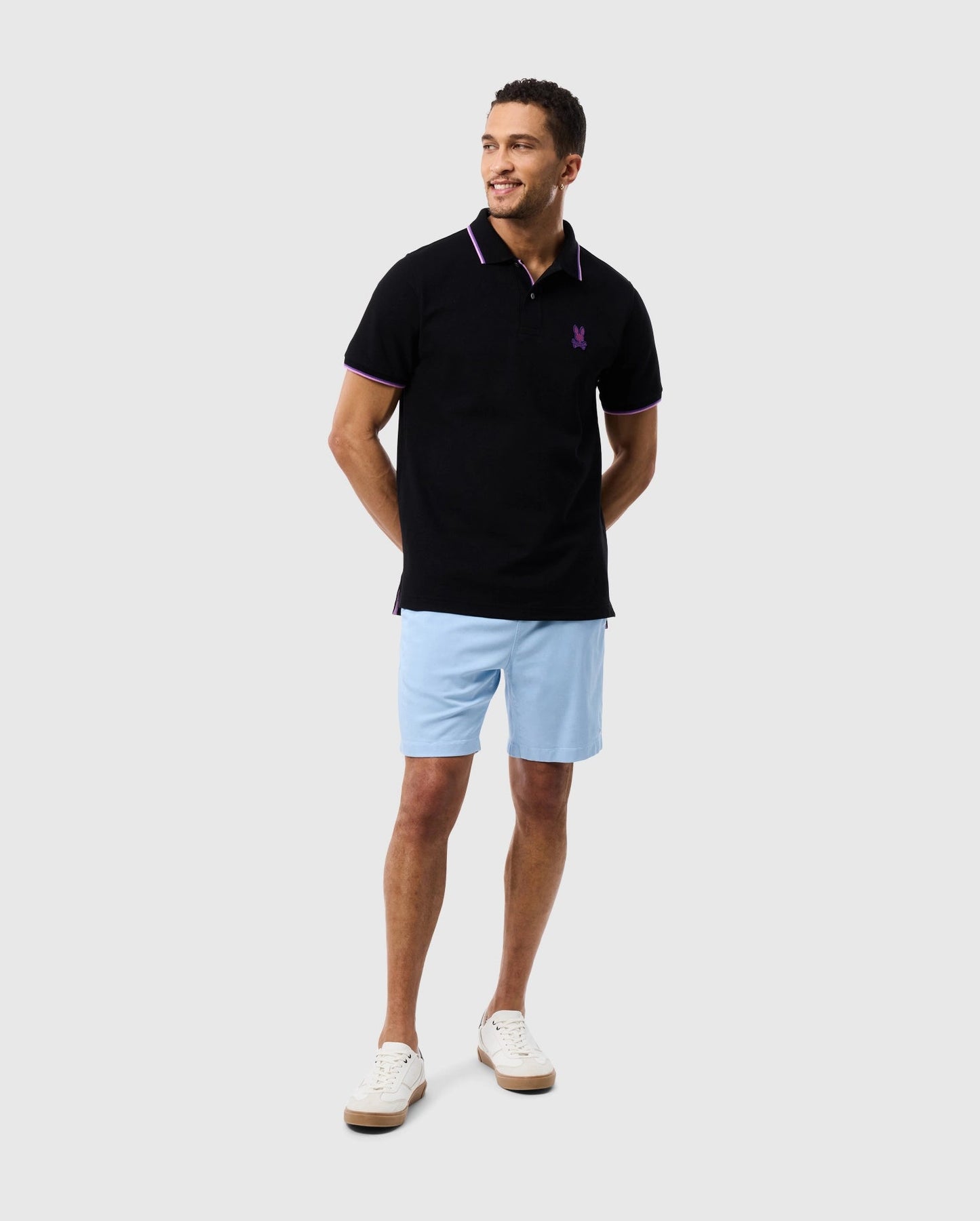 POLO PSYCHO BUNNY HOUSTON BLACK
