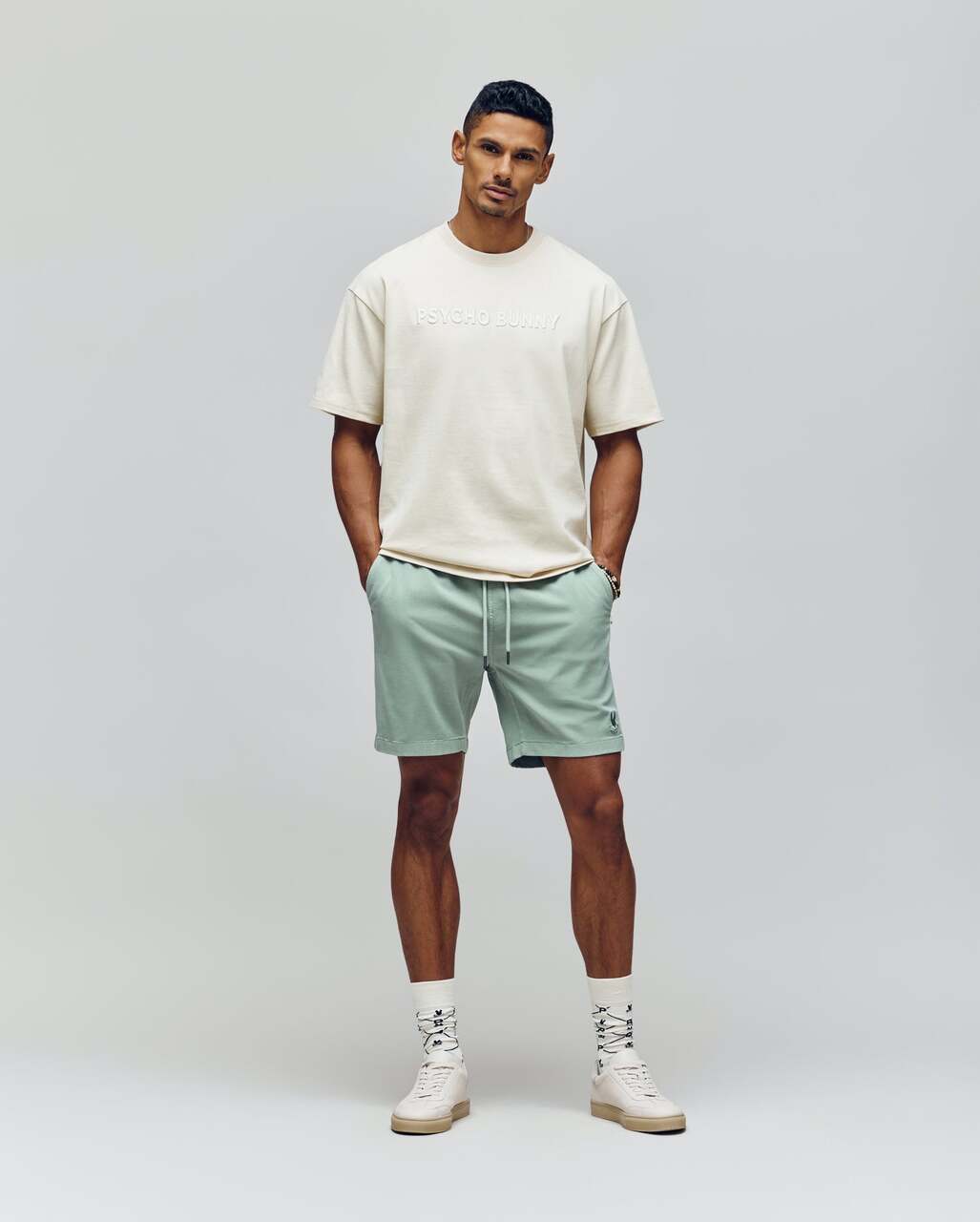 T-SHIRT PYSCHO BUNNY OVERSIZED WINDCREST WCG