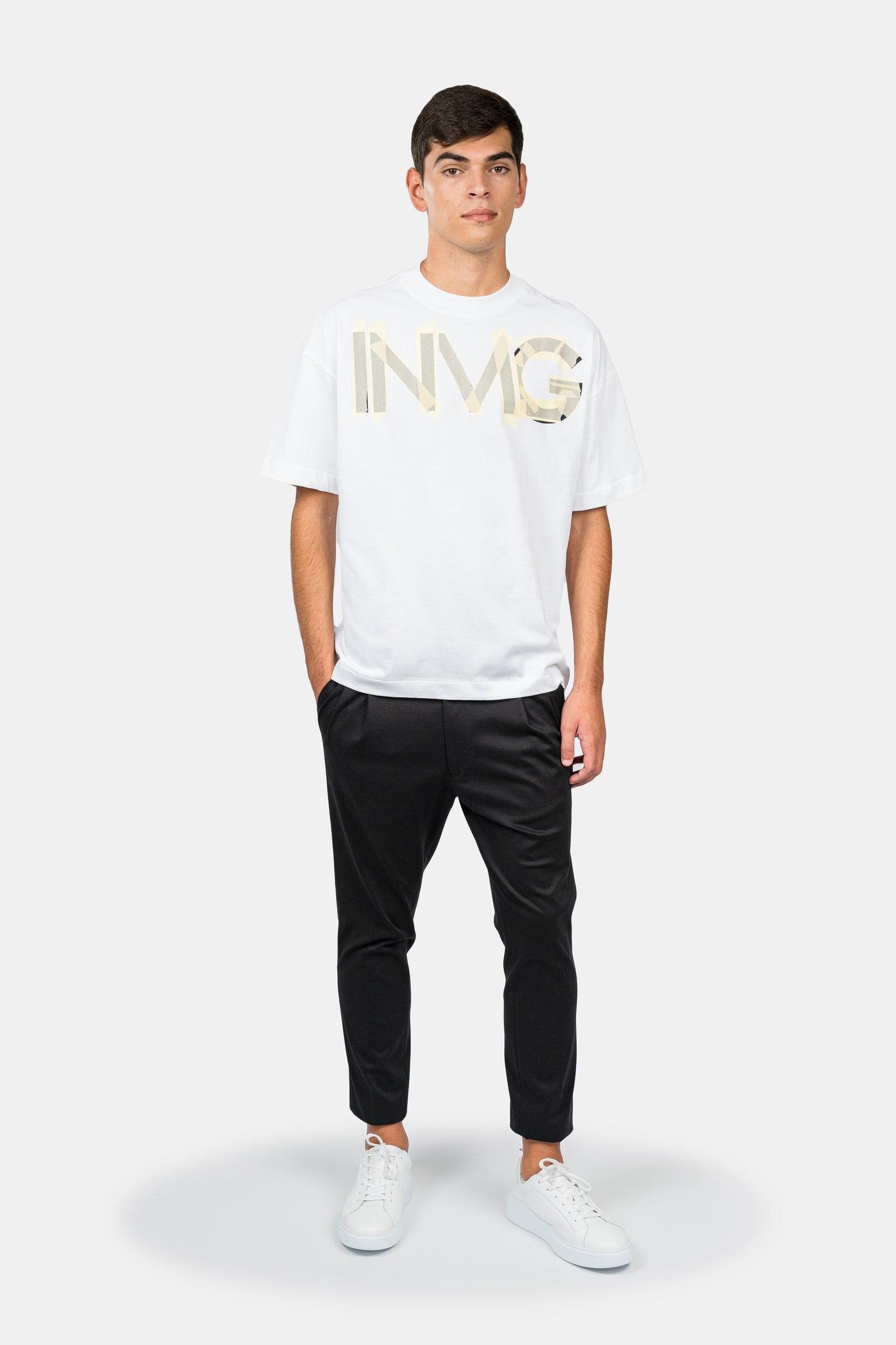 T-SHIRT INIMIGO ITS2529 SNOW WHITE