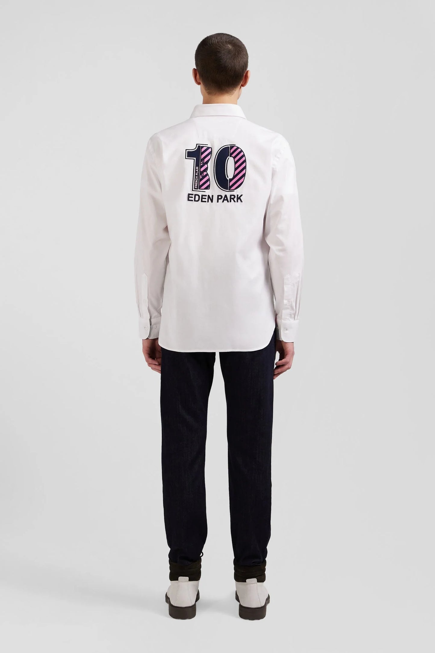 CAMISA M/L EDEN PARK 0044 SPECIALE BLANC