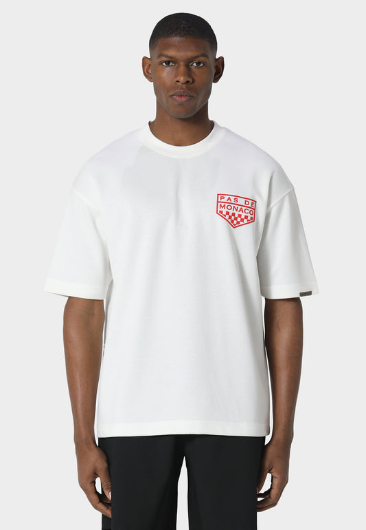 T-SHIRT PAS DE MONACO HD INSIGNIA OFF WHITE