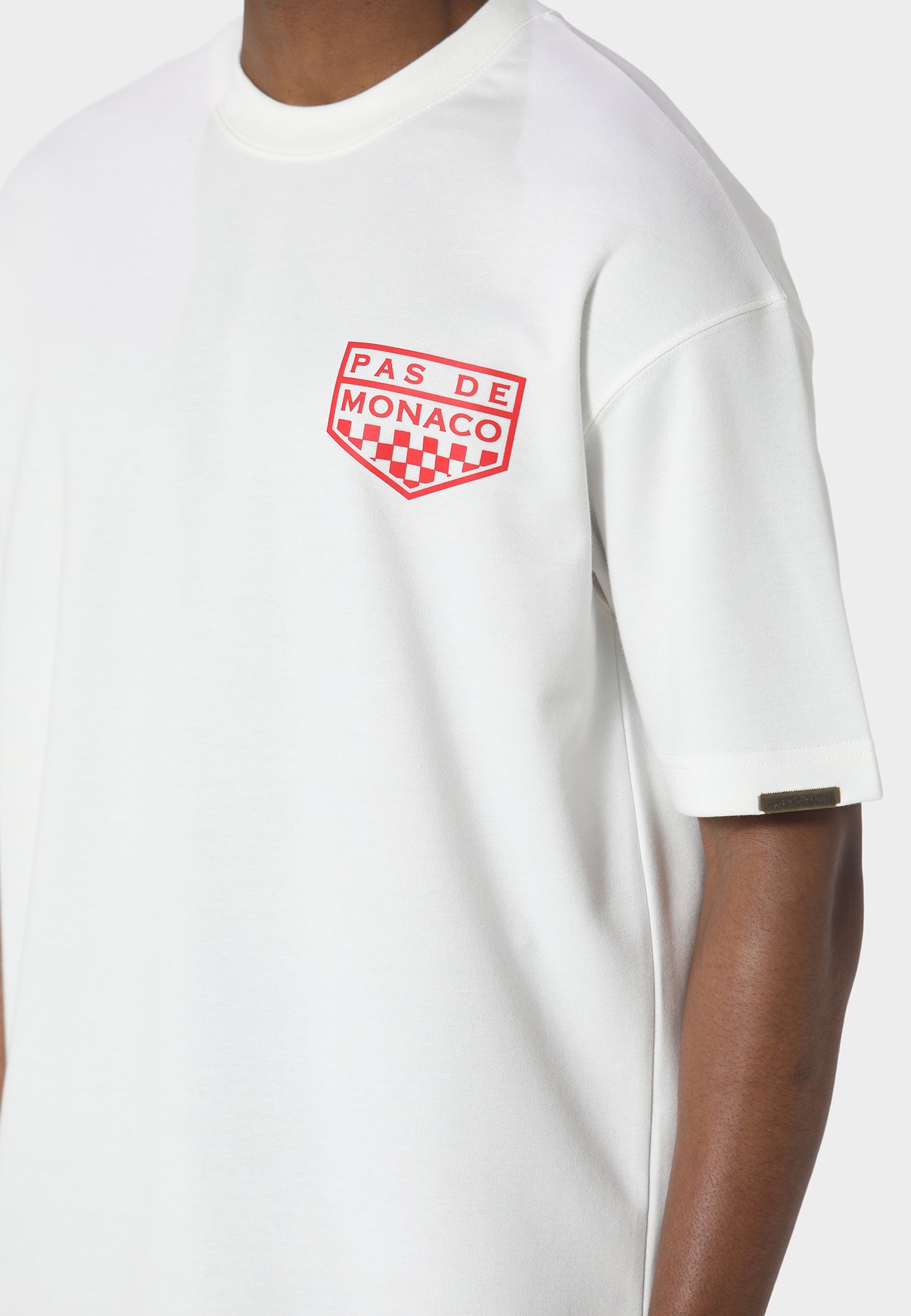 T-SHIRT PAS DE MONACO HD INSIGNIA OFF WHITE