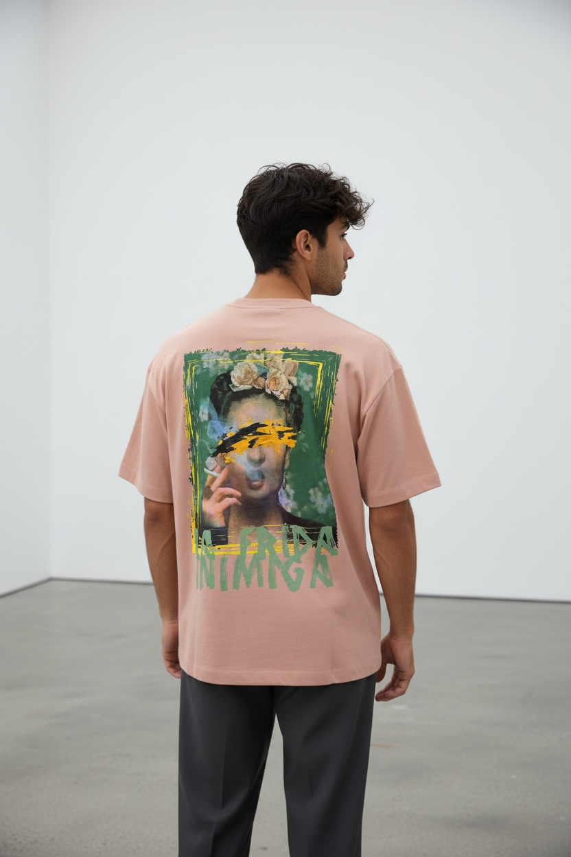 T-SHIRT INIMIGO ITS3516 PINK