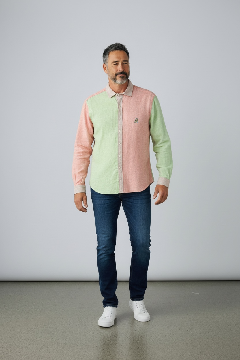 CAMISA M/L EIGHT-X F-23105 MULTI