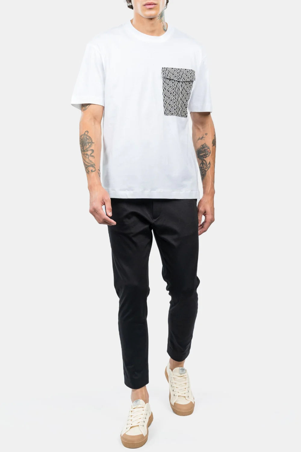 T-SHIRT INIMIGO ITS1501 SNOW WHITE