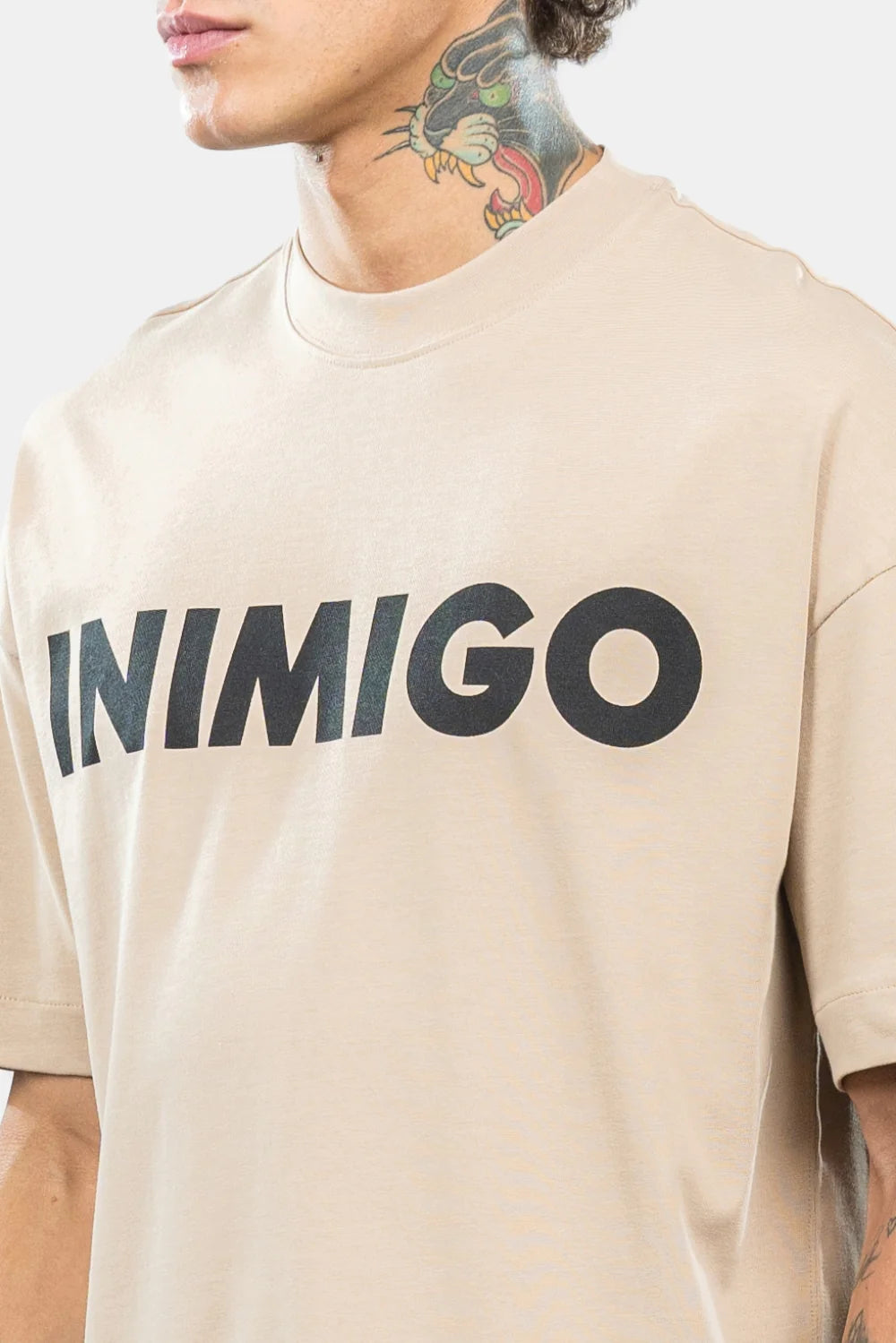 T-SHIRT INIMIGO ITS1505 NOUGAT