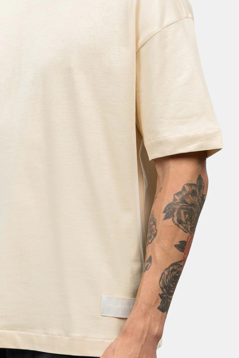T-SHIRT INIMIGO ITS1512 WHISPER WHITE