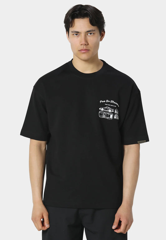 T-SHIRT PAS DE MONACO MODELE BLACK