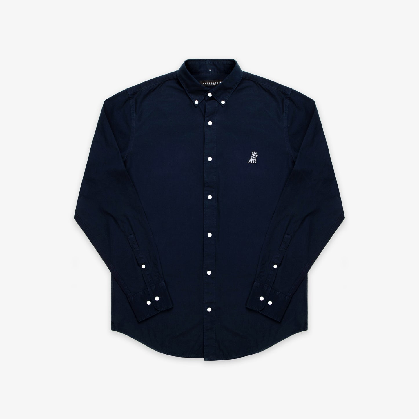 CAMISA M/L JAMES BARK NAVY A50