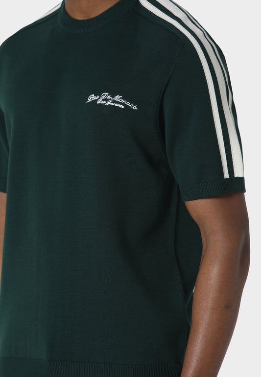 T-SHIRT PAS DE MONACO KNIT PALAIS GREEN