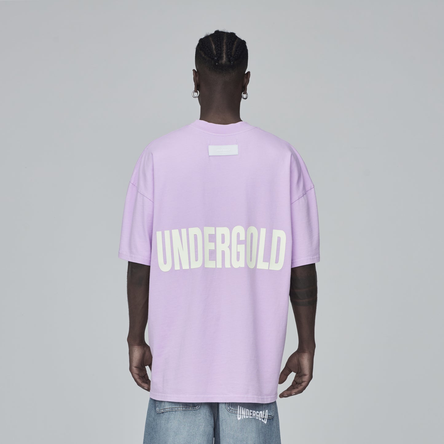 T-SHIRT UNDERGOLD ETHEREAL FACE LIMITED LILAC
