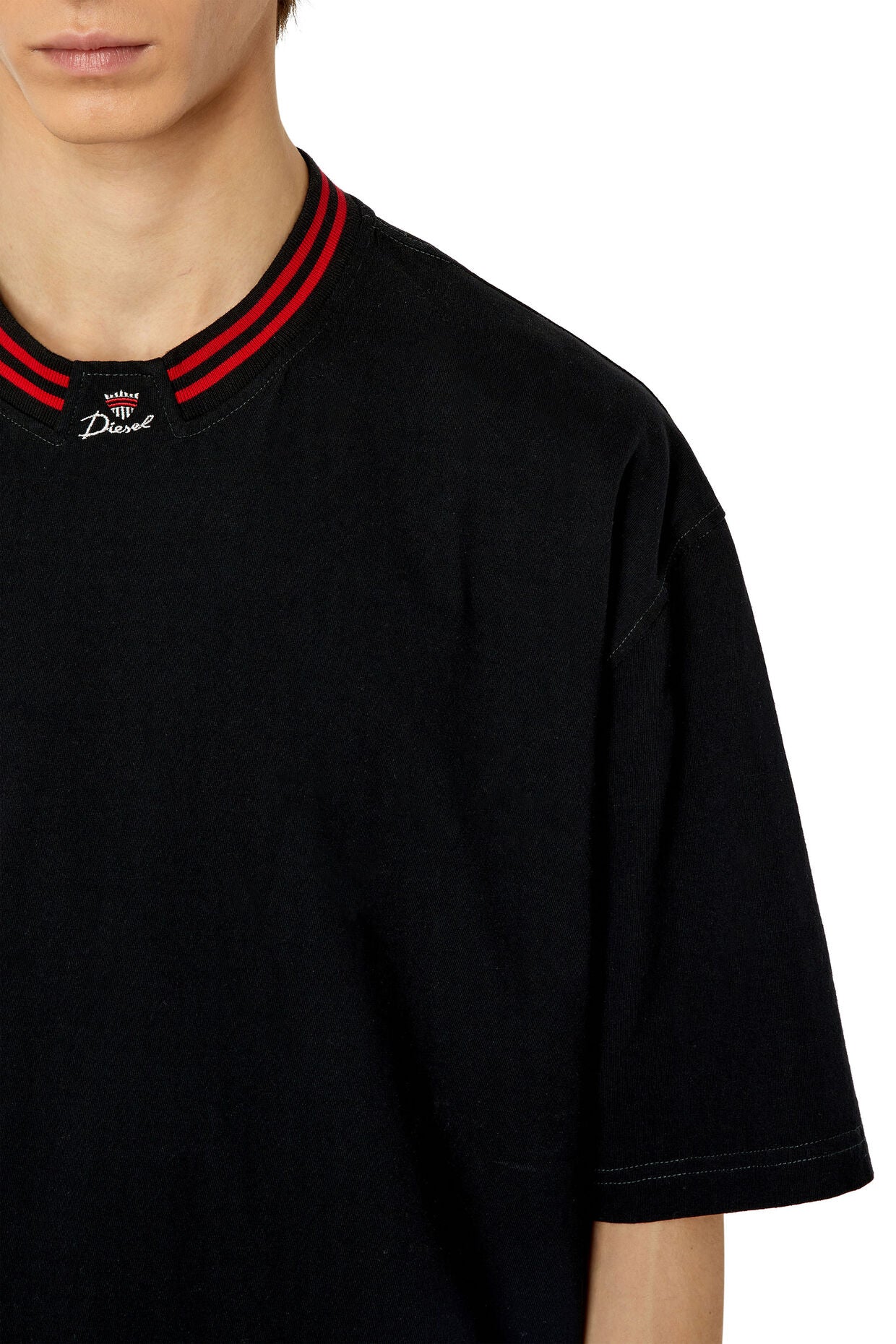 T-SHIRT DIESEL T-KROWN BLACK