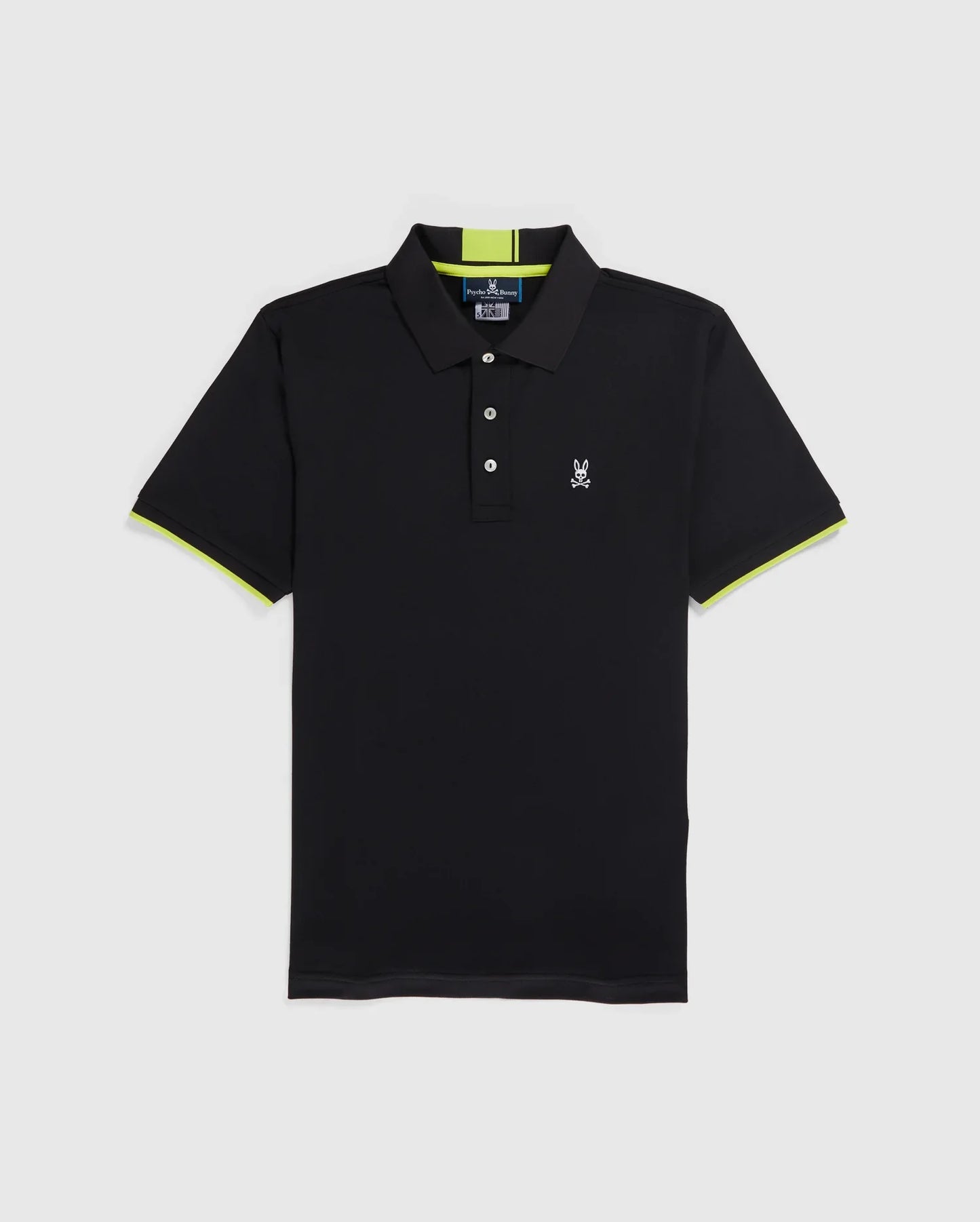 POLO PSYCHO BUNNY BURNSIDE BLACK
