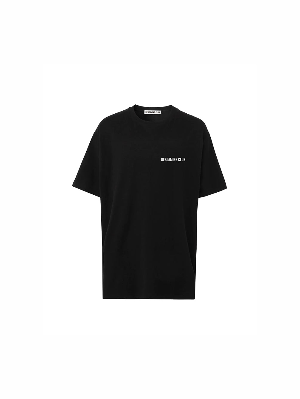 T-SHIRT BENJAMINS CLUB SH1002 PALM TREES BLACK