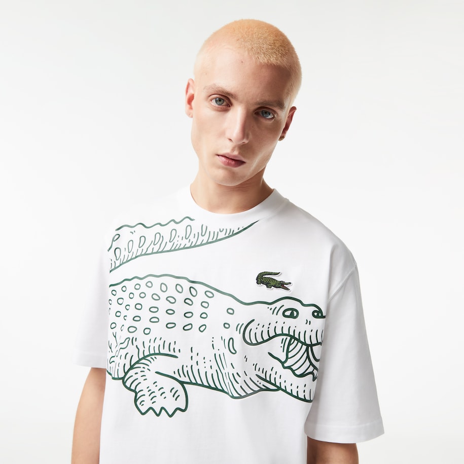T-SHIRT LACOSTE TH5511 WHITE
