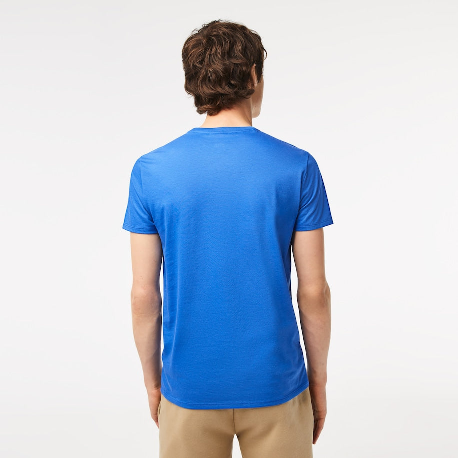 T-SHIRT LACOSTE TH6709 BLUE KXB