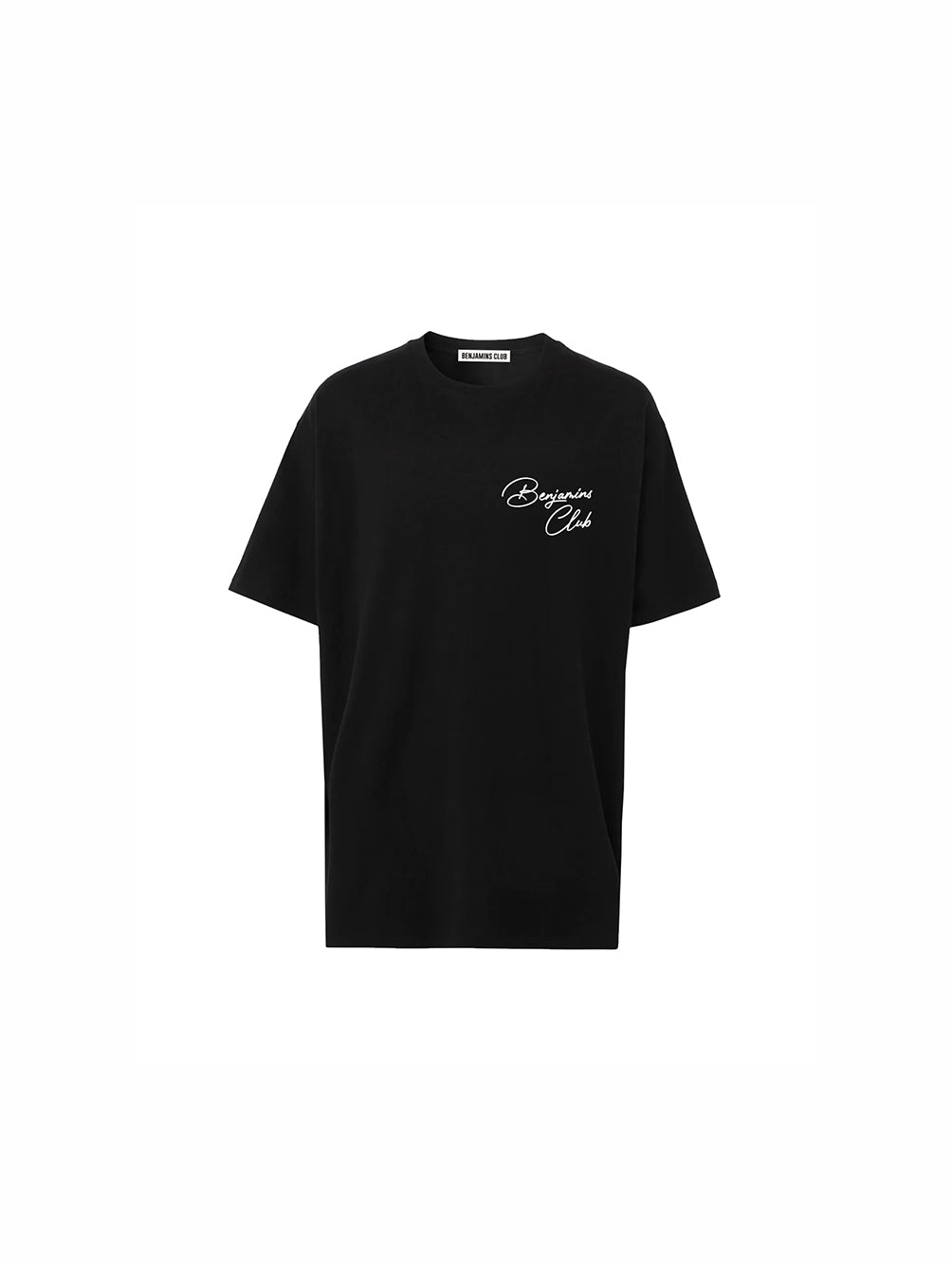T-SHIRT BENJAMINS CLUB SH1006 FLOWER BLACK