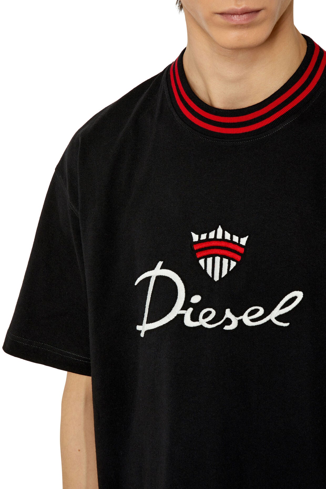 T-SHIRT DIESEL T-WASH-G6 BLACK