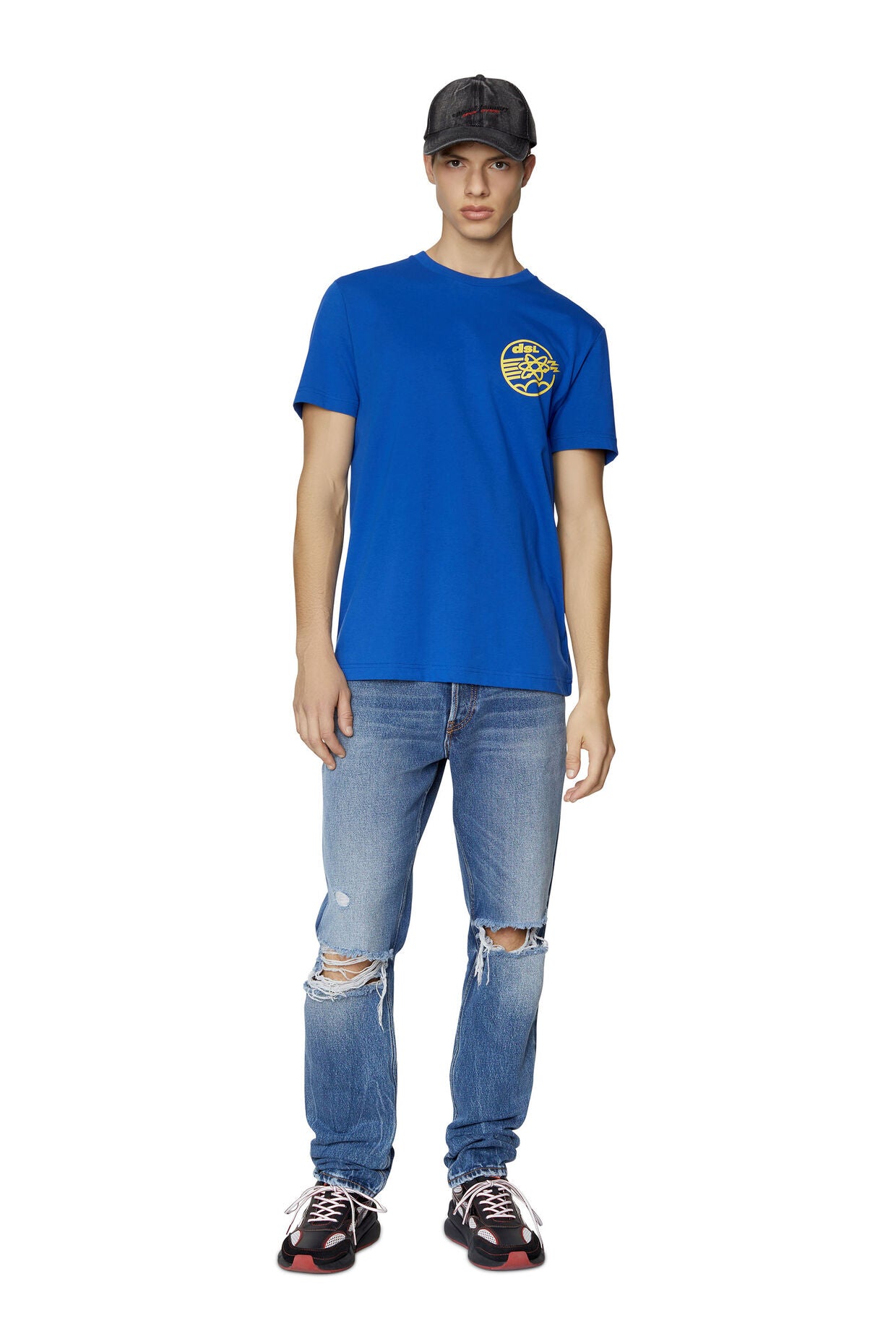 T-SHIRT DIESEL T-DIEGOR E7-AZUL